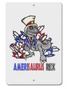 TooLoud AMERISAURUS REX Aluminum 8 x 12 Inch Sign-Aluminum Sign-TooLoud-Davson Sales