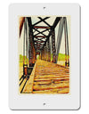 Colorado Bridge Watercolor Aluminum 8 x 12&#x22; Sign-TooLoud-White-Davson Sales