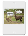 Angry Standing Llamas Aluminum 8 x 12&#x22; Sign by TooLoud-TooLoud-White-Davson Sales