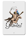 Gemini Illustration Color Aluminum 8 x 12&#x22; Sign-TooLoud-White-Davson Sales