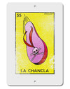 La Chancla Loteria Distressed Aluminum 8 x 12&#x22; Sign by TooLoud-TooLoud-White-Davson Sales