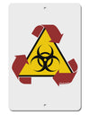 Recycle Biohazard Sign Aluminum 8 x 12&#x22; Sign by TooLoud-TooLoud-White-Davson Sales