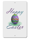 One Happy Easter Egg Aluminum 8 x 12&#x22; Sign-TooLoud-White-Davson Sales