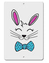 TooLoud Happy Easter Bunny Face Aluminum 8 x 12 Inch Sign