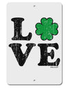 Irish Love - Distressed Aluminum 8 x 12&#x22; Sign by TooLoud-TooLoud-White-Davson Sales