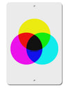 CMYK Color Model Aluminum 8 x 12&#x22; Sign by TooLoud-TooLoud-White-Davson Sales