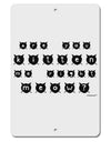 Are You Kitten Me Right Meow Cats Aluminum 8 x 12&#x22; Sign-TooLoud-White-Davson Sales