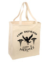 Camp Half Blood Cabin 11 Hermes Large Grocery Tote Bag by TooLoud-Grocery Tote-TooLoud-Natural-Large-Davson Sales