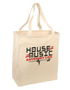 House Saved My Life Large Grocery Tote Bag-Grocery Tote-TooLoud-Natural-Large-Davson Sales