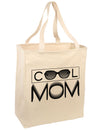 Cool Mom Large Grocery Tote Bag-Grocery Tote-TooLoud-Natural-Large-Davson Sales