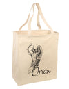 Orion Illustration Large Grocery Tote Bag-Grocery Tote-TooLoud-Natural-Large-Davson Sales