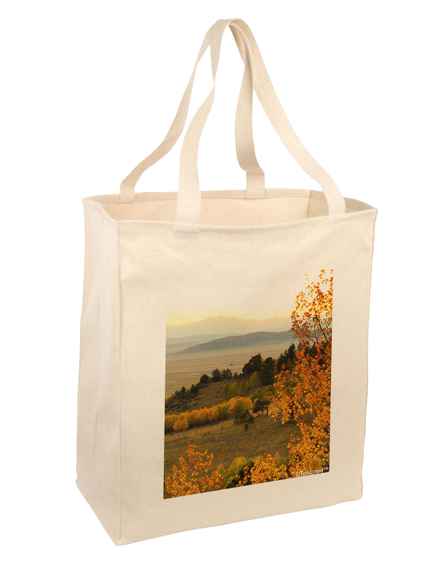Nature Photography - Gentle Sunrise Large Grocery Tote Bag by TooLoud-TooLoud-Natural-Davson Sales