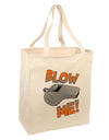 Blow Me Whistle Large Grocery Tote Bag-Grocery Tote-TooLoud-Natural-Large-Davson Sales