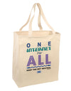 One Internet For All Keep The Net Neutral Large Grocery Tote Bag-Grocery Tote-TooLoud-Natural-Large-Davson Sales