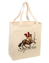 Sagittarius Color Illustration Large Grocery Tote Bag-Grocery Tote-TooLoud-Natural-Large-Davson Sales