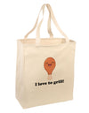 I Love to Grill Large Grocery Tote Bag-Grocery Tote-TooLoud-Natural-Large-Davson Sales