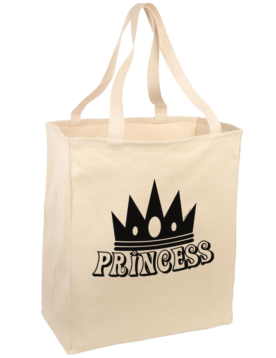 Princess Large Grocery Tote Bag-Grocery Tote-TooLoud-Natural-Large-Davson Sales