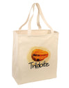 Trilobite Fossil Watercolor Text Large Grocery Tote Bag-Grocery Tote-TooLoud-Natural-Large-Davson Sales