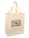 Have a Blast Large Grocery Tote Bag-Grocery Tote-TooLoud-Natural-Large-Davson Sales