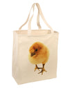 Fluffy Chick Large Grocery Tote Bag-Natural-Grocery Tote-TooLoud-Natural-Large-Davson Sales