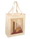 Hotdog in a Hallway Large Grocery Tote Bag by TooLoud-Grocery Tote-TooLoud-Natural-Large-Davson Sales