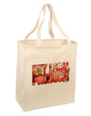 Buy Local Produce Tomatoes Text Large Grocery Tote Bag-Grocery Tote-TooLoud-Natural-Large-Davson Sales