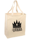 Queen Large Grocery Tote Bag-Grocery Tote-TooLoud-Natural-Large-Davson Sales