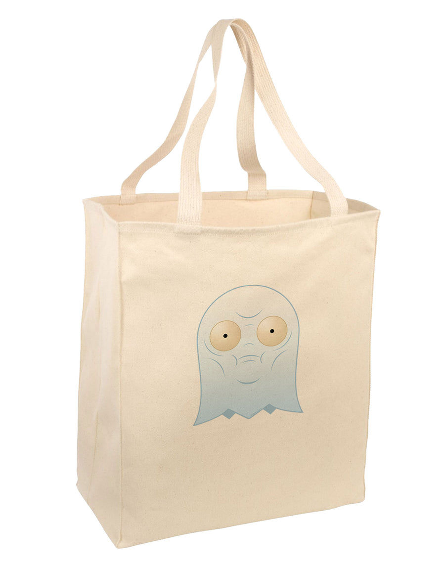 Intense Ghost Large Grocery Tote Bag-Grocery Tote-TooLoud-Natural-Large-Davson Sales