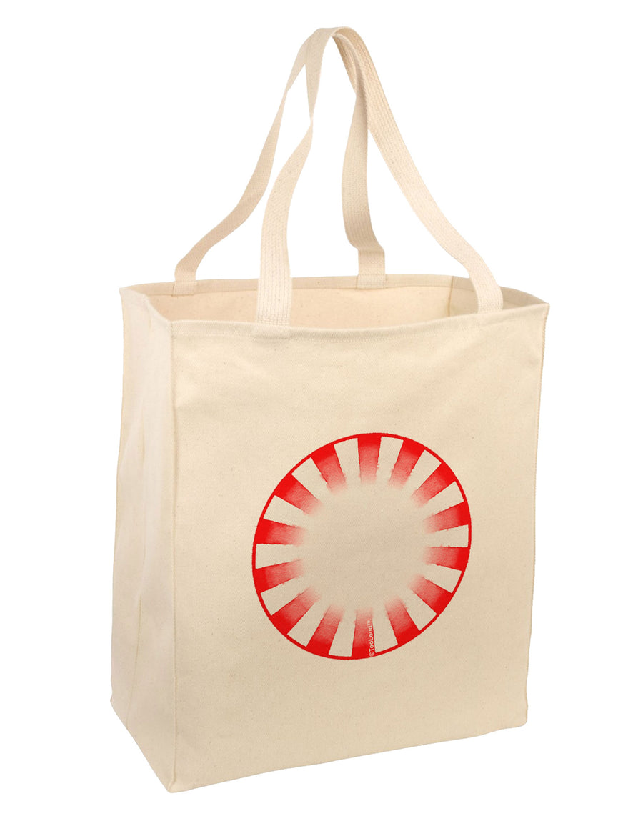 Watercolor Peppermint Large Grocery Tote Bag-Grocery Tote-TooLoud-Natural-Large-Davson Sales