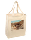 Montezuma Castle Arizona Large Grocery Tote Bag-Natural-Grocery Tote-TooLoud-Natural-Large-Davson Sales