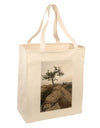 Stone Tree Colorado Large Grocery Tote Bag-Natural by TooLoud-Grocery Tote-TooLoud-Natural-Large-Davson Sales