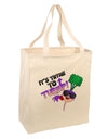 It's Thyme To Turnip Large Grocery Tote Bag-Grocery Tote-TooLoud-Natural-Large-Davson Sales