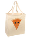 Cute Pie Slice - Thanksgiving Large Grocery Tote Bag-Grocery Tote-TooLoud-Natural-Large-Davson Sales