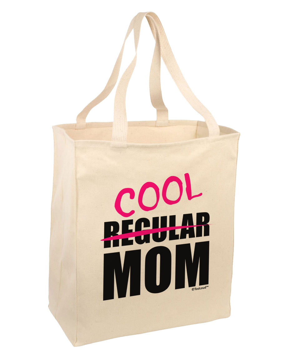 Not A Regular Mom Design Large Grocery Tote Bag by TooLoud-Grocery Tote-TooLoud-Natural-Large-Davson Sales