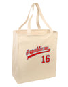 Republican Jersey 16 Large Grocery Tote Bag-Grocery Tote-TooLoud-Natural-Large-Davson Sales