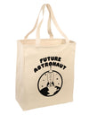 Future Astronaut Large Grocery Tote Bag-Grocery Tote-TooLoud-Natural-Large-Davson Sales