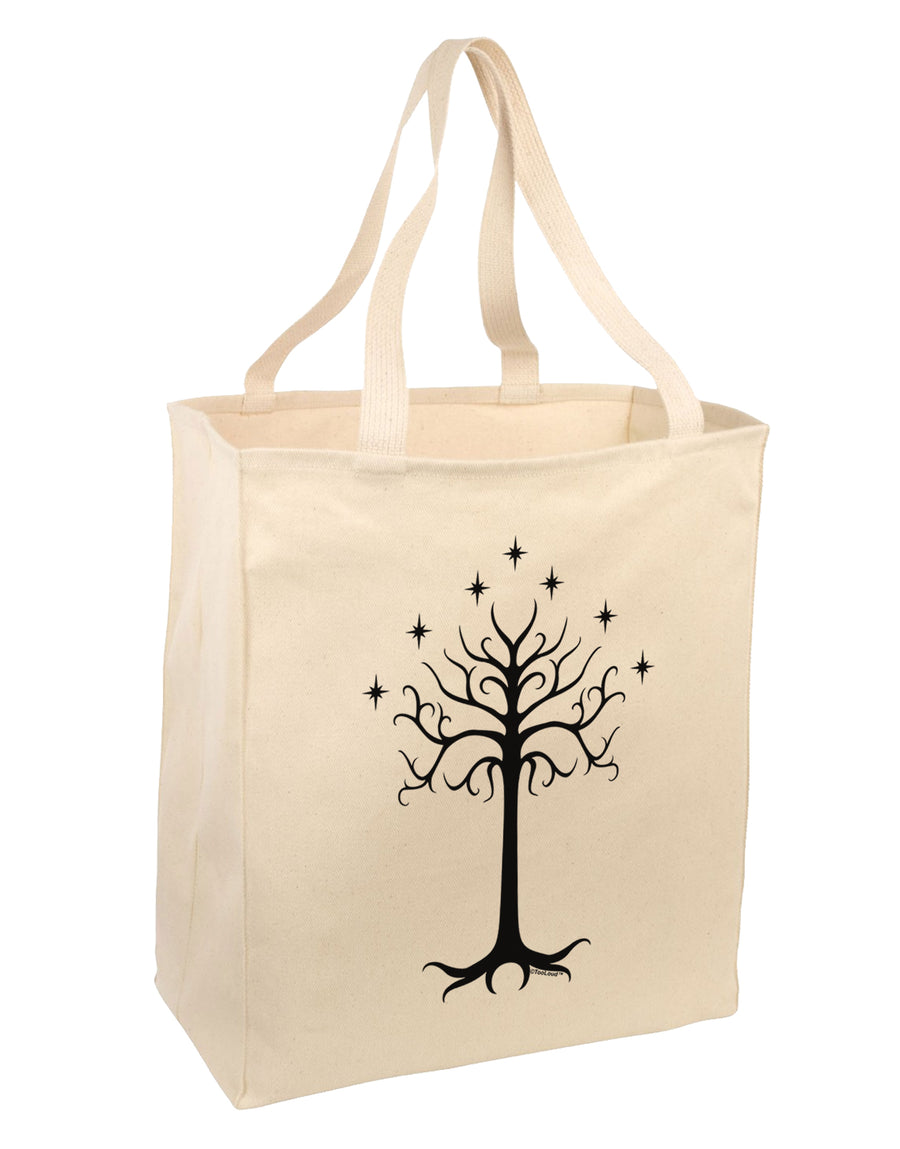 The Royal White Tree Large Grocery Tote Bag by TooLoud-Grocery Tote-TooLoud-Natural-Large-Davson Sales