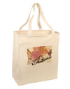 Colorado - Autumn WaterColor Text Large Grocery Tote Bag-Grocery Tote-TooLoud-Natural-Large-Davson Sales