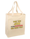 4th Be With You Beam Sword Large Grocery Tote Bag by TooLoud-Grocery Tote-TooLoud-Natural-Large-Davson Sales