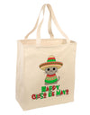 Happy Cinco de Mayo Cat Large Grocery Tote Bag by TooLoud-Grocery Tote-TooLoud-Natural-Large-Davson Sales