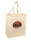 Cute Chestnut Design - Christmas Large Grocery Tote Bag-Grocery Tote-TooLoud-Natural-Large-Davson Sales