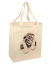 Leopard Cub Large Grocery Tote Bag-Grocery Tote-TooLoud-Natural-Large-Davson Sales