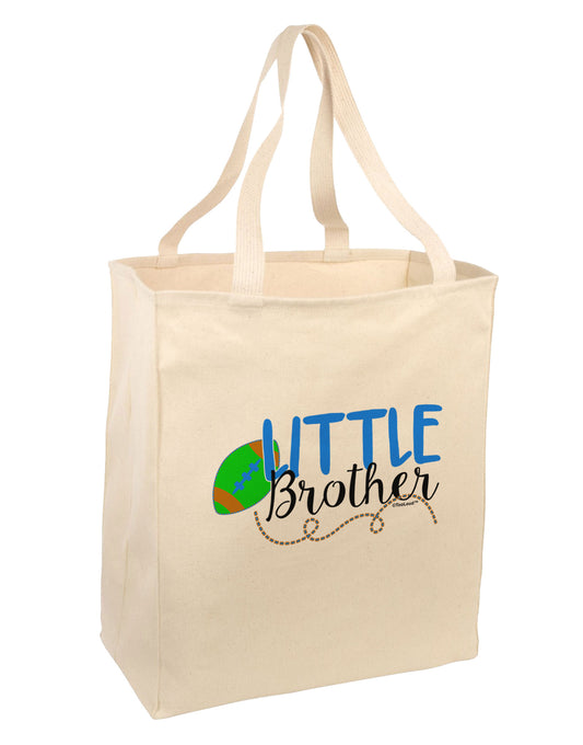 Little Brother Large Grocery Tote Bag-Natural-Grocery Tote-TooLoud-Natural-Large-Davson Sales