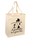 Partridge In A Pear Tree Text Large Grocery Tote Bag-Grocery Tote-TooLoud-Natural-Large-Davson Sales