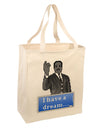 I have a Dream Pixel Art Large Grocery Tote Bag by TooLoud-Grocery Tote-TooLoud-Natural-Large-Davson Sales