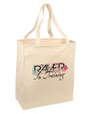 Matching Raver - In Training Large Grocery Tote Bag-Grocery Tote-TooLoud-Natural-Large-Davson Sales