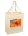 Desert Landscape Watercolor Large Grocery Tote Bag-Grocery Tote-TooLoud-Natural-Large-Davson Sales