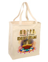 Happy Deepavali - Rangoli and Diya Large Grocery Tote Bag by TooLoud-TooLoud-Natural-Davson Sales
