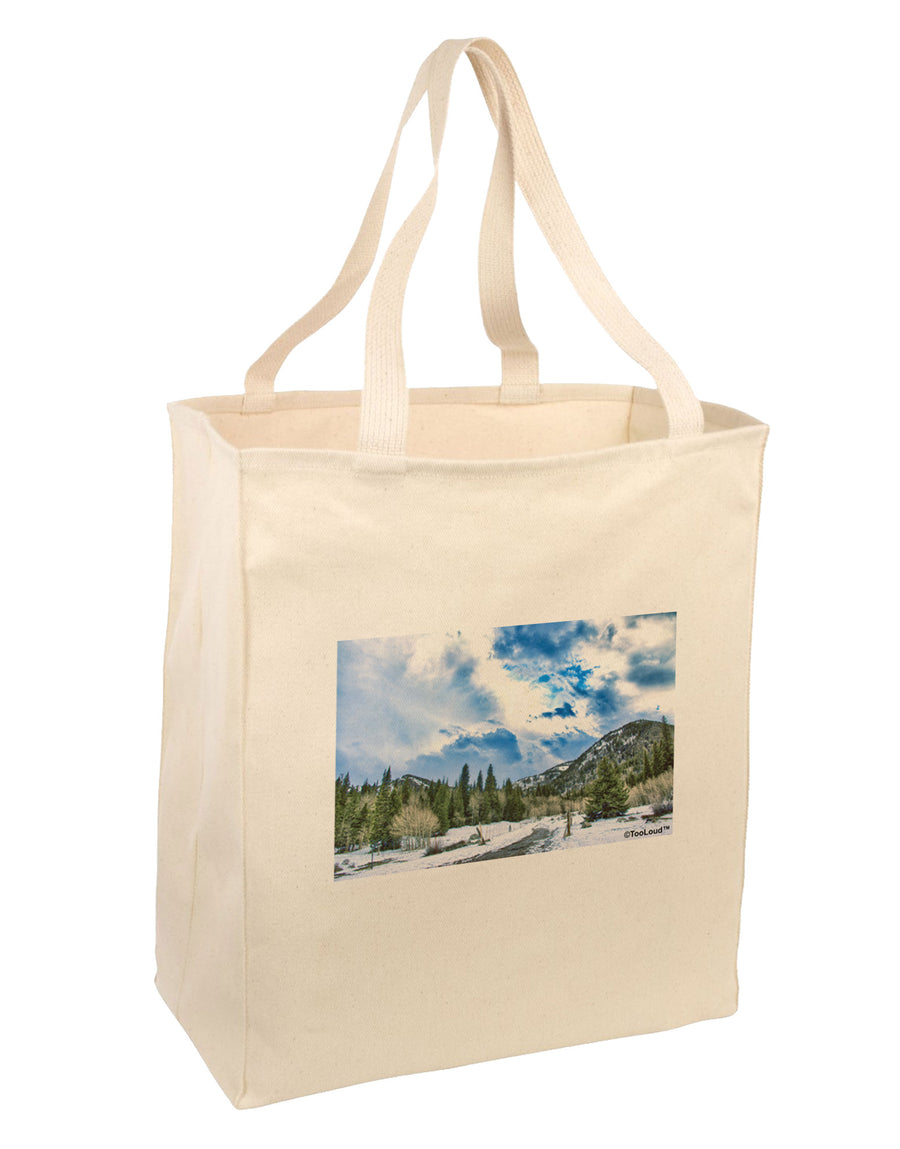 El Dora CO Large Grocery Tote Bag-Natural-Grocery Tote-TooLoud-Natural-Large-Davson Sales