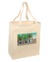 Palm Springs Watercolor Large Grocery Tote Bag-Grocery Tote-TooLoud-Natural-Large-Davson Sales
